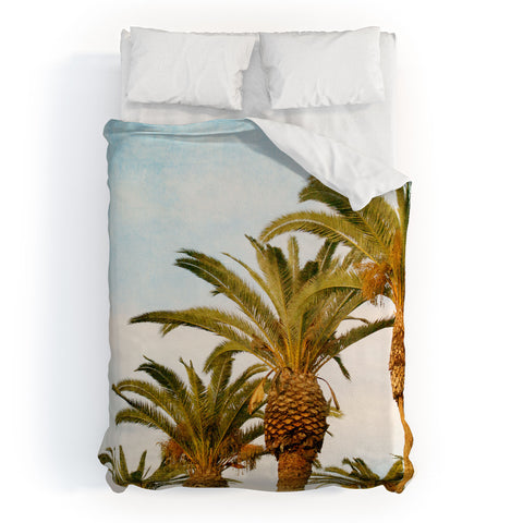 Catherine McDonald Some Place Sunny And Warm Duvet Cover