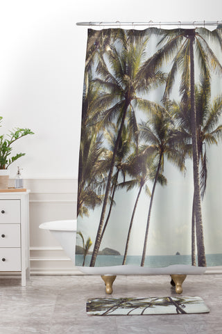 Catherine McDonald South Pacific Islands Shower Curtain And Mat