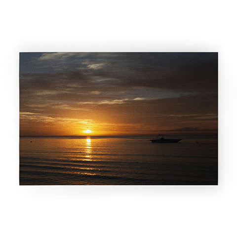 Catherine McDonald South Pacific Sunset Welcome Mat