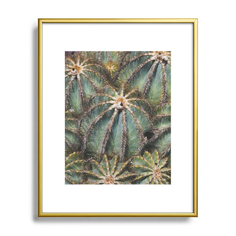 Catherine McDonald Southwest Cactus Metal Framed Art Print