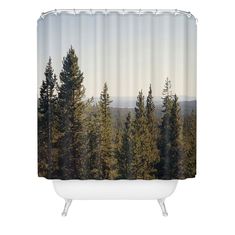 Catherine McDonald Summer in Wyoming Shower Curtain