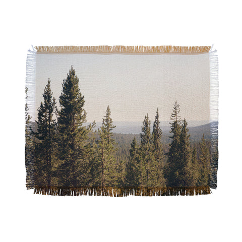Catherine McDonald Summer in Wyoming Throw Blanket