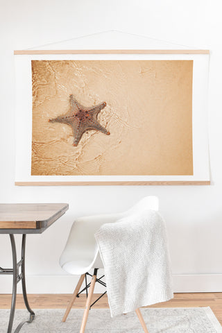 Catherine McDonald Tropical Starfish Art Print And Hanger