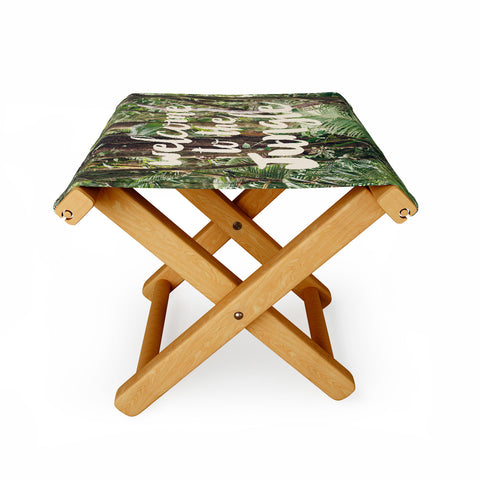 Catherine McDonald Welcome to the Jungle Folding Stool