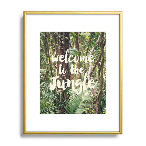 Catherine McDonald Welcome to the Jungle Metal Framed Art Print