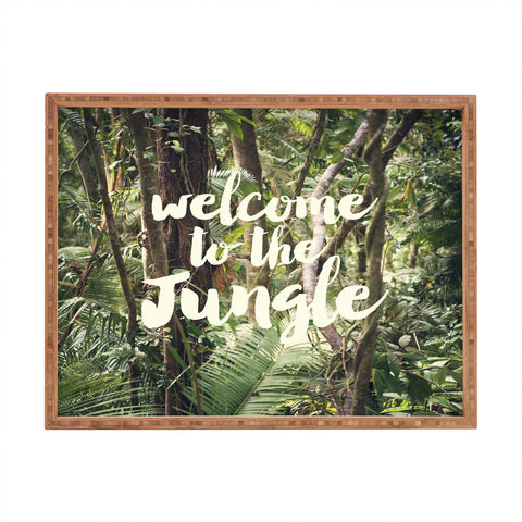 Catherine McDonald Welcome to the Jungle Rectangular Tray