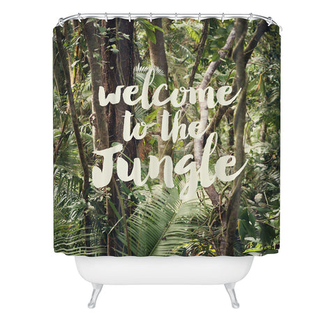 Catherine McDonald Welcome to the Jungle Shower Curtain