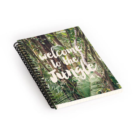 Catherine McDonald Welcome to the Jungle Spiral Notebook