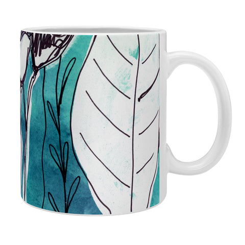CayenaBlanca Abstract Garden Coffee Mug