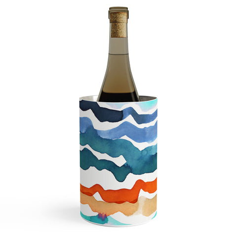 CayenaBlanca Beach Waves Wine Chiller