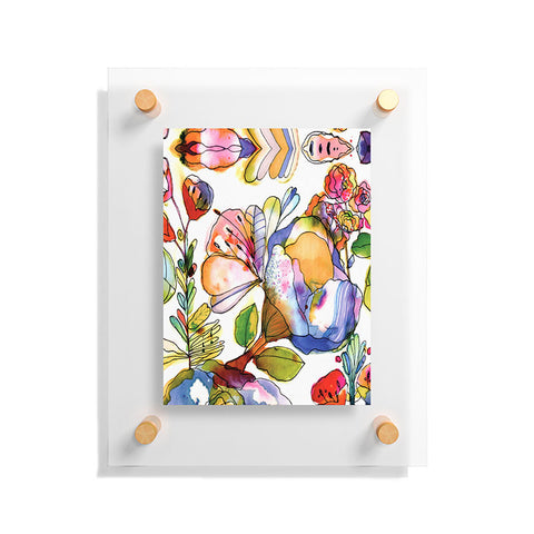 CayenaBlanca Blossom Pastel Floating Acrylic Print