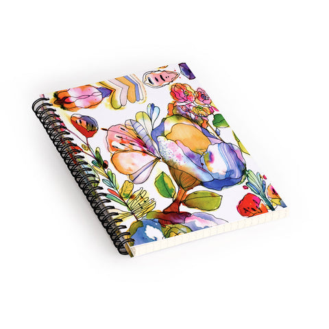 CayenaBlanca Blossom Pastel Spiral Notebook