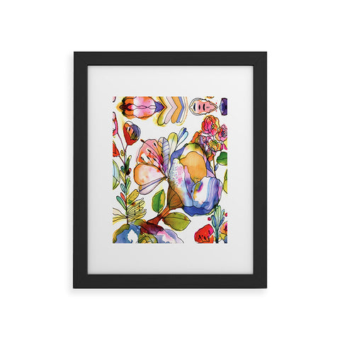 CayenaBlanca Blossom Pastel Framed Art Print