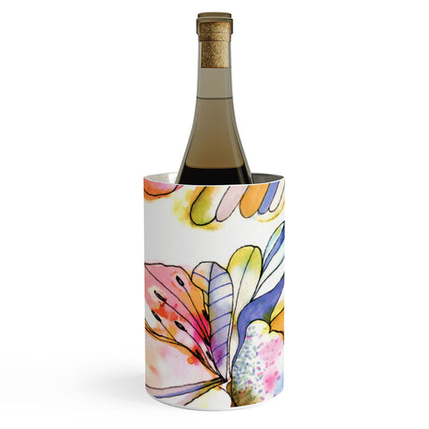 CayenaBlanca Blossom Pastel Wine Chiller