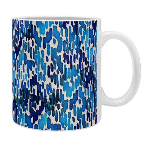 CayenaBlanca Blue Ikat Coffee Mug