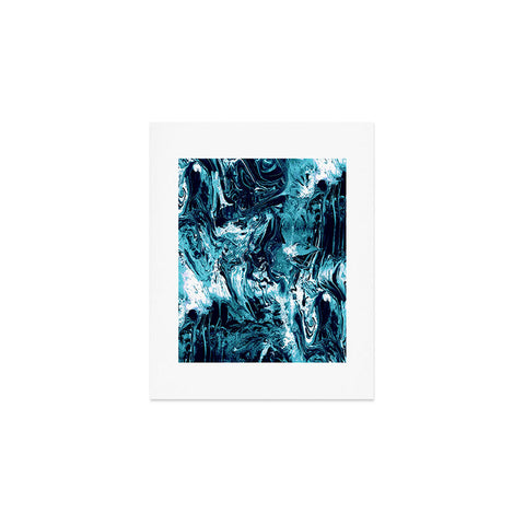 CayenaBlanca Blue Marble Art Print
