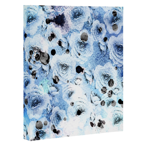 CayenaBlanca Blue Roses Art Canvas