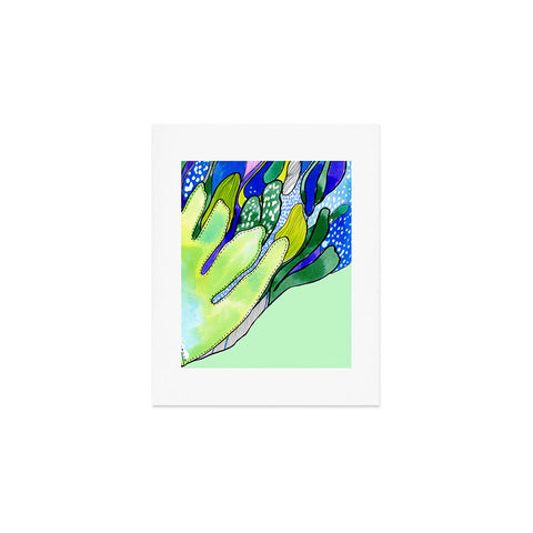 CayenaBlanca Ferns Art Print