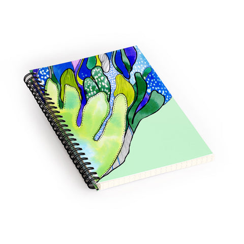 CayenaBlanca Ferns Spiral Notebook