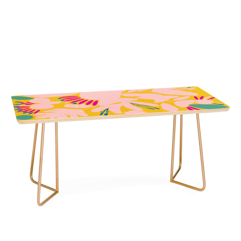 CayenaBlanca Floral shapes Coffee Table