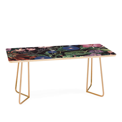 CayenaBlanca Floral Symphony Coffee Table
