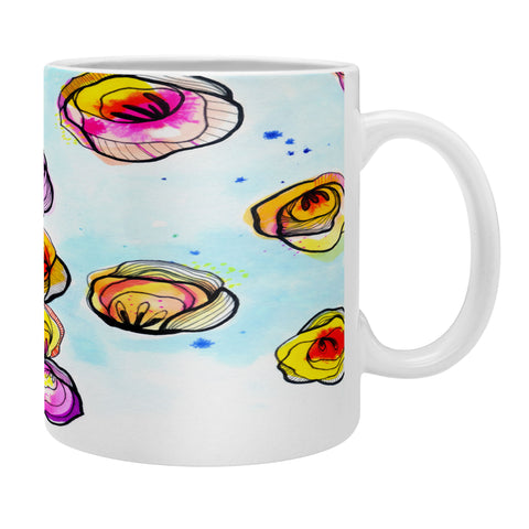 CayenaBlanca Flower Rain Coffee Mug