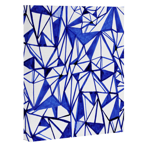 CayenaBlanca Geometric tension Art Canvas