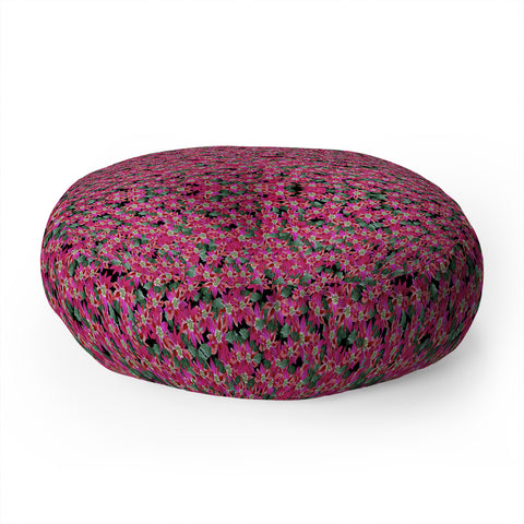 CayenaBlanca May your Christmas be Merry and Bright Floor Pillow Round