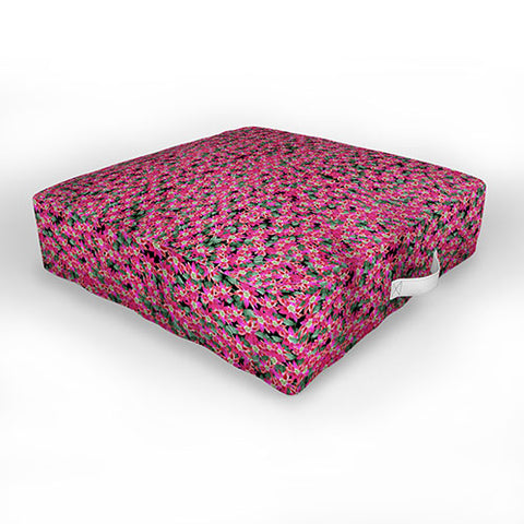 CayenaBlanca May your Christmas be Merry and Bright Outdoor Floor Cushion