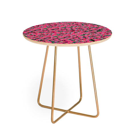 CayenaBlanca May your Christmas be Merry and Bright Round Side Table