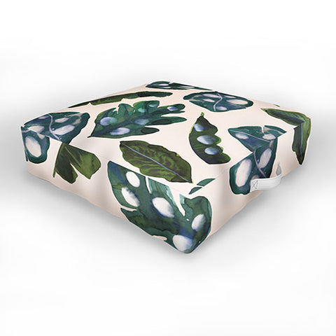 CayenaBlanca Minimal Jungle Outdoor Floor Cushion