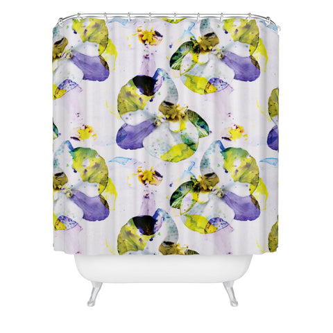 CayenaBlanca Orchid 3 Shower Curtain