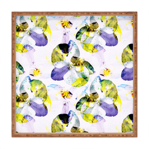 CayenaBlanca Orchid 3 Square Tray