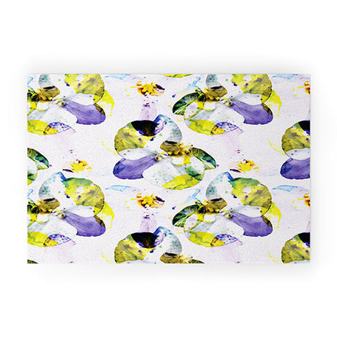 CayenaBlanca Orchid 3 Welcome Mat