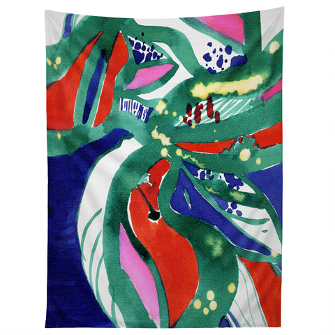 CayenaBlanca Organic color Tapestry