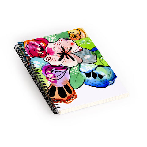 CayenaBlanca Organic Poetry Vol I Spiral Notebook