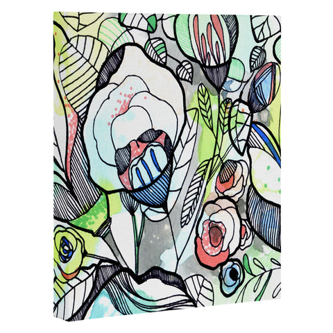 CayenaBlanca Pastel Spring Art Canvas