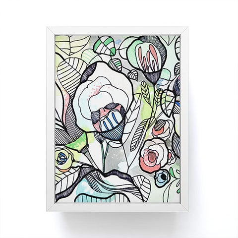 CayenaBlanca Pastel Spring Framed Mini Art Print