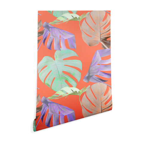 CayenaBlanca Pastel Tropicals Wallpaper