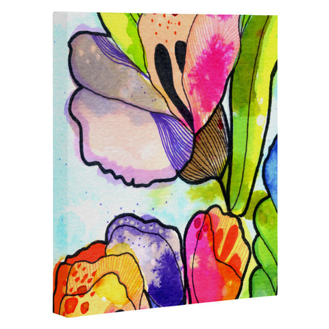 CayenaBlanca Queen Flower Art Canvas
