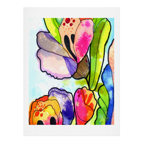CayenaBlanca Queen Flower Art Print