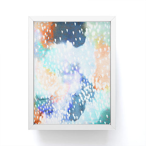 CayenaBlanca Rainy Sky Framed Mini Art Print