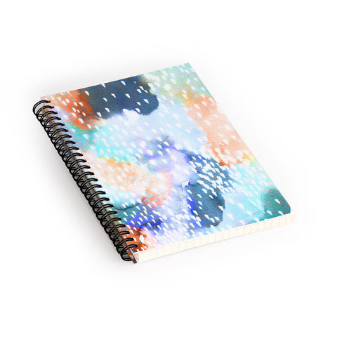 CayenaBlanca Rainy Sky Spiral Notebook