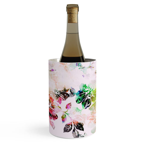 CayenaBlanca Romantic Flowers Wine Chiller