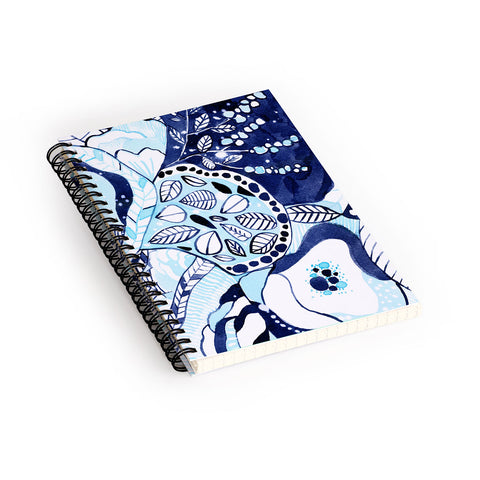 CayenaBlanca Tribal Texture Spiral Notebook