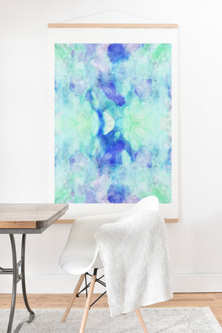CayenaBlanca Water Clouds Art Print And Hanger