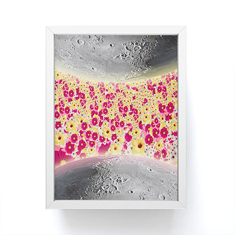 Ceren Kilic Back To Moon Framed Mini Art Print