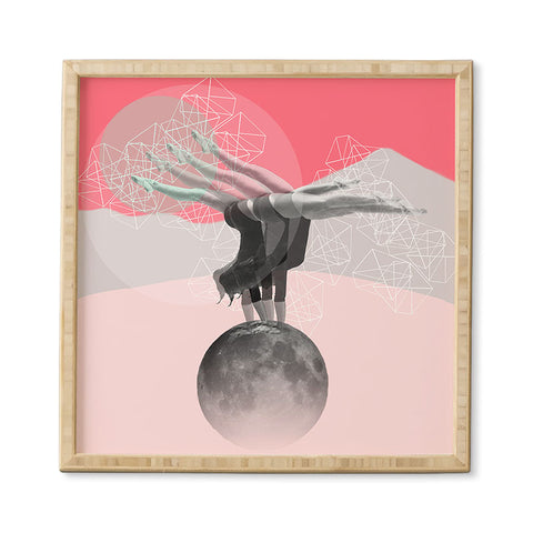 Ceren Kilic Equilibre Framed Wall Art