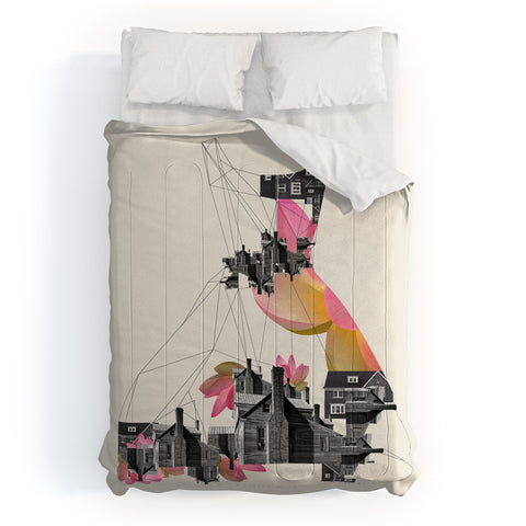 Ceren Kilic Filled With City Comforter