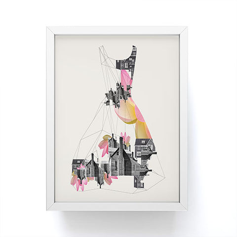 Ceren Kilic Filled With City Framed Mini Art Print